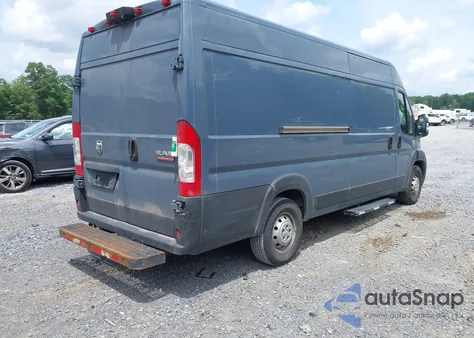 2020 Ram Promaster 3500 Cargo Van High Roof 159 Wb Ext from USA, damaged, VIN 3C6URVJG9LE124934